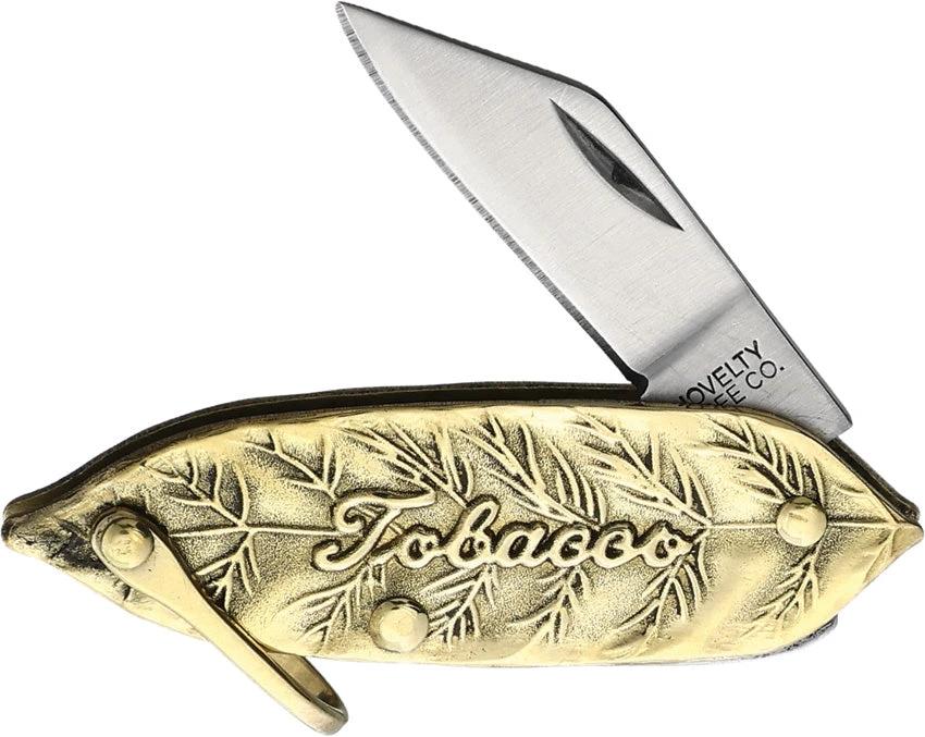 Novelty Cutlery Tobacco Leaf Folder K0025 by Novelty Cutlery