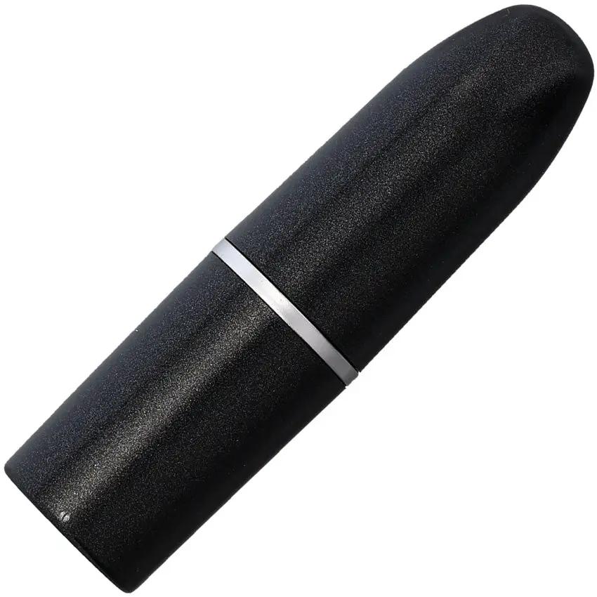 Novelty Cutlery Lipstick Knife Black - Rotating Blade Mechanism For Safe Opening by Novelty Cutlery