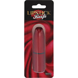 Novelty Cutlery Lipstick Knife NV332 Red - Rotating Blade Mechanism For Safe Opening by Novelty Cutlery