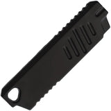 Novelty Cutlery Mini Knife NV335 K1017 - Compact 2 Inch Closed, 0.63 Inch Stainless Blade, Black Aluminum Handle by Novelty Cutlery