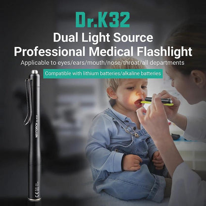Nextorch Dr K32 Dual Medical Penlight PS520200 by Nextorch
