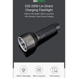 Nextorch E30 Flashlight Rechargeable LED Torch Portable Rugged Aluminum For Outdoor Adventurers by Nextorch