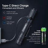 Nextorch E52C EDC Flashlight Rechargeable CREE XHP50B LED Rugged Aluminum Everyday Carry by Nextorch