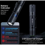 Nextorch E52C EDC Flashlight Rechargeable CREE XHP50B LED Rugged Aluminum Everyday Carry by Nextorch