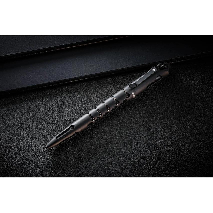Nextorch Dino Bone Tactical Pen Black For EDC Enthusiasts, Rugged Aluminum, Reliable Ink by Nextorch