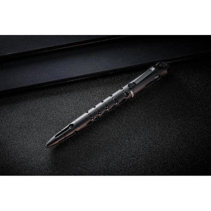 Nextorch Dino Bone Tactical Pen Black For EDC Enthusiasts, Rugged Aluminum, Reliable Ink by Nextorch