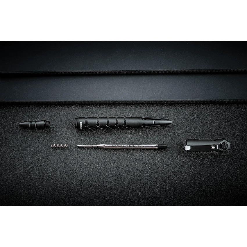 Nextorch Dino Bone Tactical Pen Black For EDC Enthusiasts, Rugged Aluminum, Reliable Ink by Nextorch