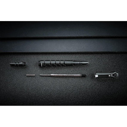 Nextorch Dino Bone Tactical Pen Black For EDC Enthusiasts, Rugged Aluminum, Reliable Ink by Nextorch