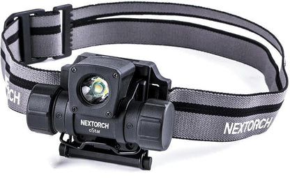 Nextorch OStar Headlamp Rechargeable OSRAM P9 LED Multi Mode Helmet Mount for Professionals by Nextorch