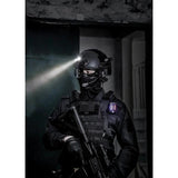 Nextorch OStar Headlamp Rechargeable OSRAM P9 LED Multi Mode Helmet Mount for Professionals by Nextorch