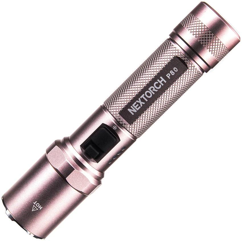 Nextorch P80 Tactical Flashlight Pink PS520249 by Nextorch