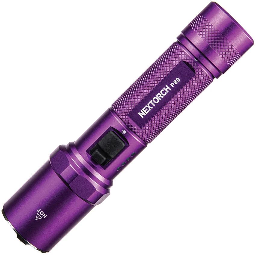 Nextorch P80 Tactical Flashlight Purple PS520262 by Nextorch