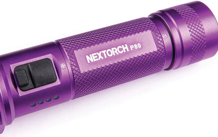 Nextorch P80 Tactical Flashlight Purple PS520262 by Nextorch