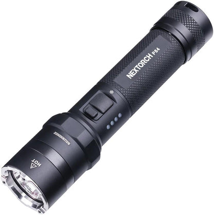 Nextorch P84 Tactical Flashlight Rechargeable All Purpose Light For Professionals And Outdoor Enthusiasts by Nextorch