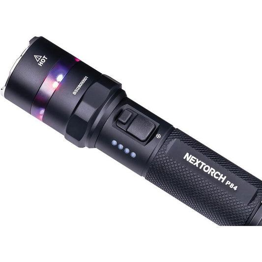 Nextorch P84 Tactical Flashlight Rechargeable All Purpose Light For Professionals And Outdoor Enthusiasts by Nextorch