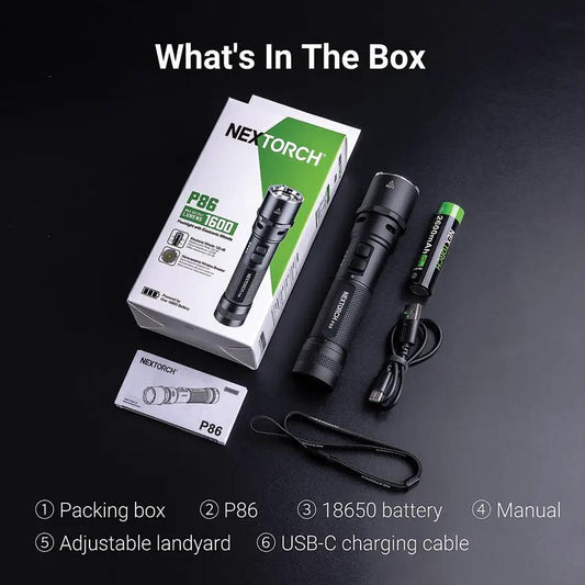 Nextorch P86 Tactical Flashlight PS520142 by Nextorch