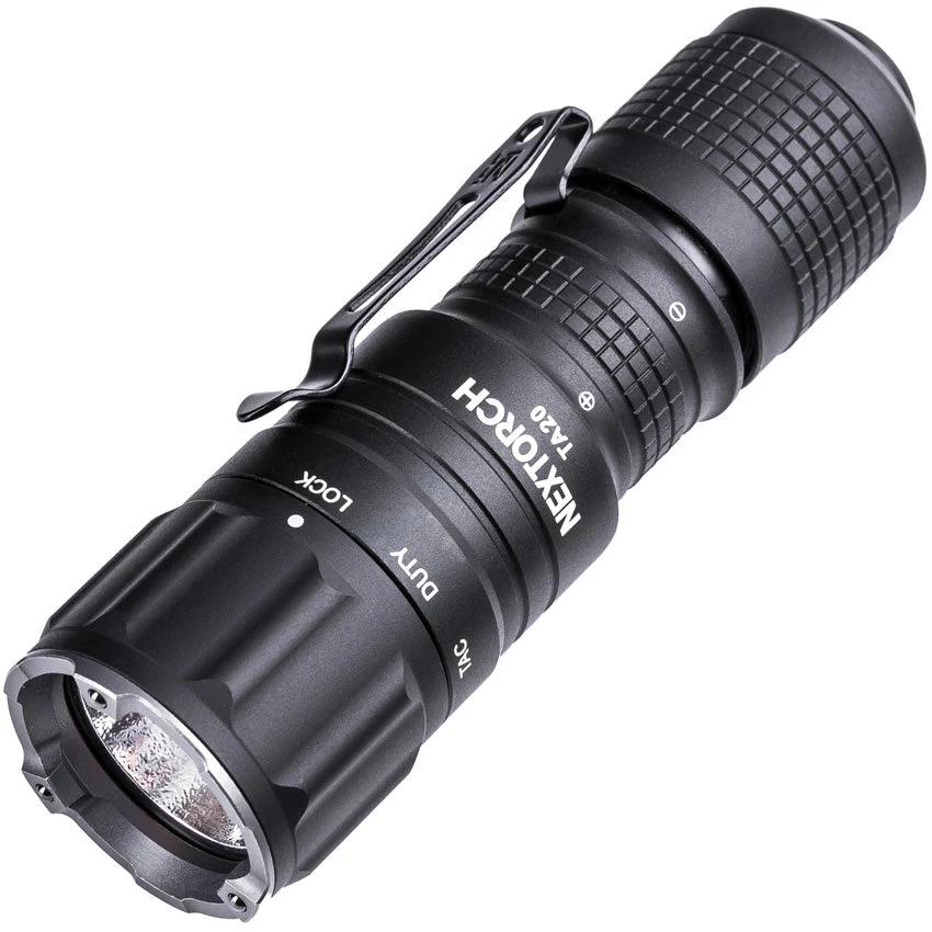 Nextorch TA20 EDC Tactical Flashlight OSRAM P9 LED, Rugged Aluminum, Ideal for Everyday Carry and Tactical Use by Nextorch
