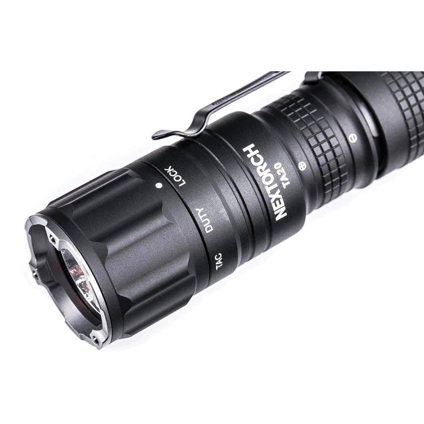 Nextorch TA20 EDC Tactical Flashlight OSRAM P9 LED, Rugged Aluminum, Ideal for Everyday Carry and Tactical Use by Nextorch