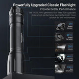 Nextorch TA30C Max Tactical Flashlight High Output Rechargeable Light for Professionals and Outdoor Enthusiasts by Nextorch