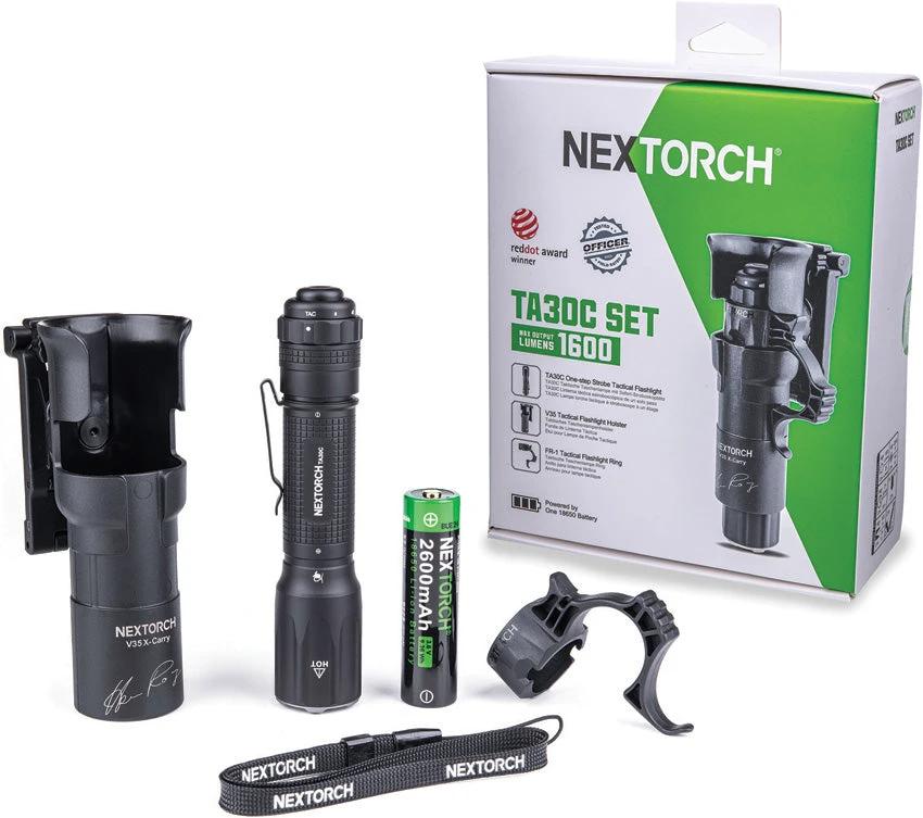 Nextorch TA30C Tactical Flashlight Set PS520166 by Nextorch