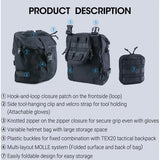 Nextorch Tactical Helmet Bag TEX20H 1000D Cordura 10L Durable Gear Organizer For Operators by Nextorch