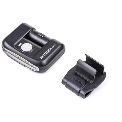 Nextorch UT11C Rechargeable Clip Light For Night Cycling And Outdoor Use Bright Hands Free Cap And Helmet Clip by Nextorch