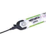 Nextorch UT51C Safety Slap Bracelet USB C Rechargeable LED 33 Hour Runtime Green Blue Orange by Nextorch