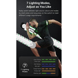Nextorch UT51C Safety Slap Bracelet USB C Rechargeable LED 33 Hour Runtime Green Blue Orange by Nextorch