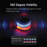 Nextorch UT51 Flashing Warning Bracelet USB C Rechargeable 360 Degree View Slap Design for Traffic Cones by Nextorch