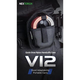 Nextorch V12 Modular Handcuff Holster Secure Retention With Flexible Mounting For Law Enforcement Pros by Nextorch