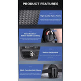 Nextorch V12 Modular Handcuff Holster Secure Retention With Flexible Mounting For Law Enforcement Pros by Nextorch