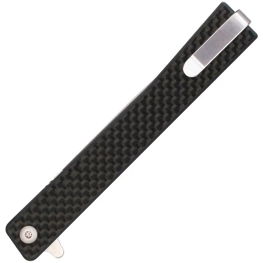 Ocaso Solstice Linerlock Satin CF 10CFS by Ocaso