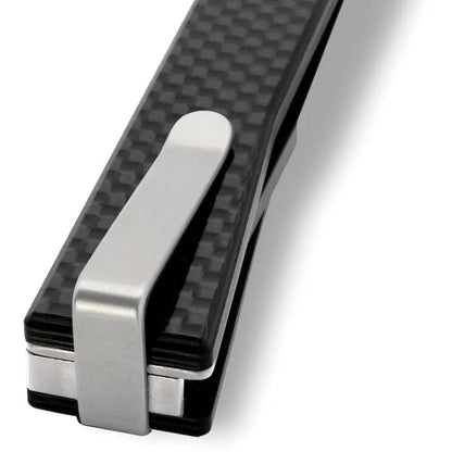 Ocaso Solstice Linerlock Satin CF 10CFS by Ocaso