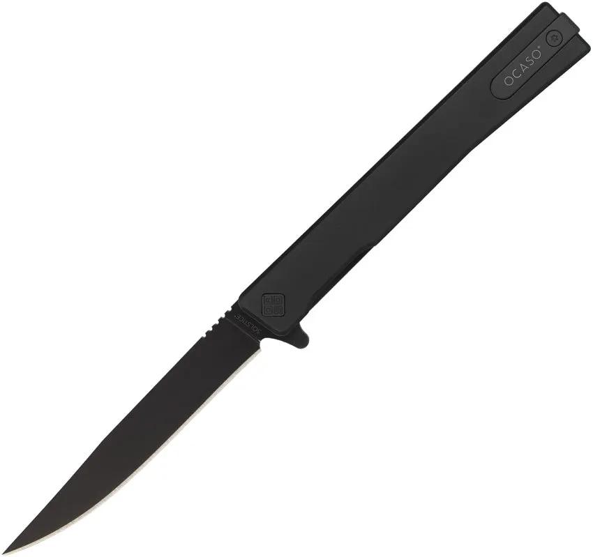 Ocaso Solstice Linerlock Black Ti 10CTB by Ocaso