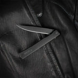 Ocaso Solstice Linerlock Black Ti 10CTB by Ocaso