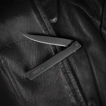 Ocaso Solstice Linerlock Black Ti 10CTB by Ocaso
