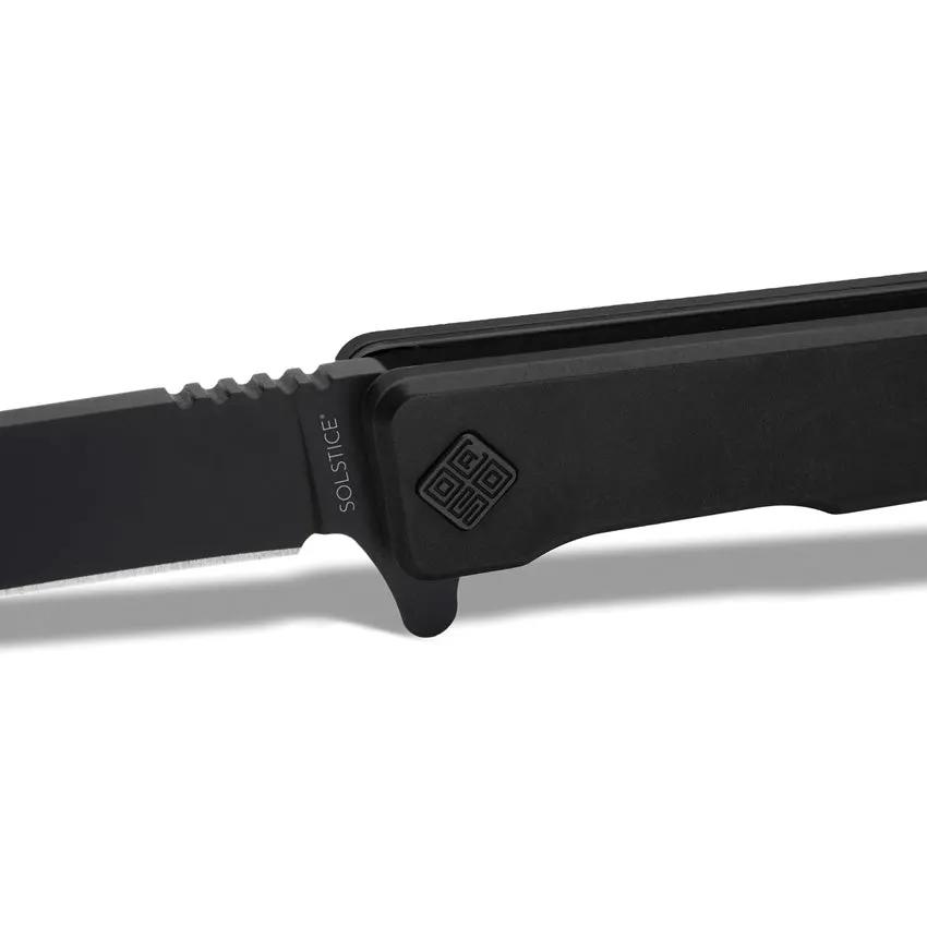 Ocaso Solstice Linerlock Black Ti 10CTB by Ocaso