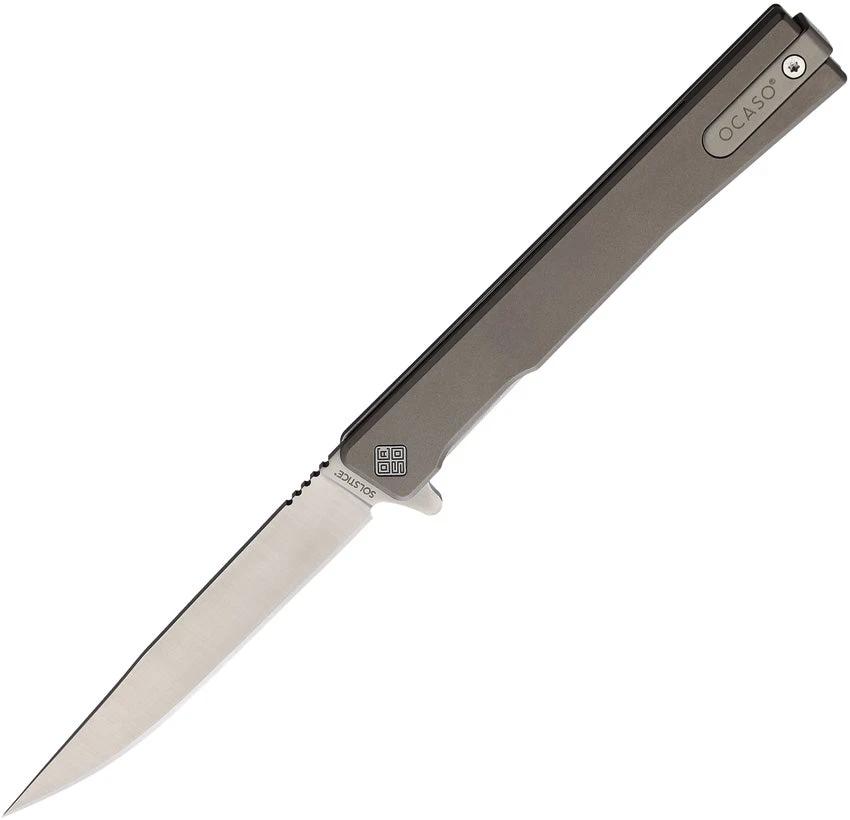 Ocaso Solstice Linerlock Titanium 10CTS by Ocaso