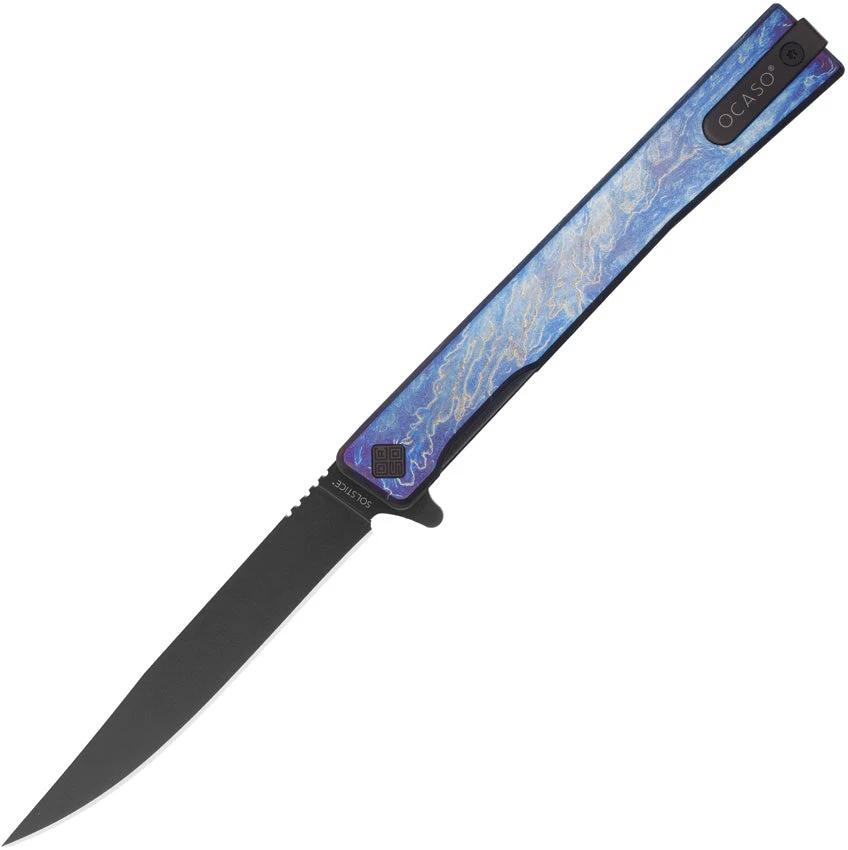 Ocaso Solstice Linerlock PVD 10DBB by Ocaso
