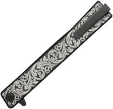 Ocaso Solstice Linerlock Scroll 10ESB - S35VN Black PVD Coated Blade, Black Titanium Handle by Ocaso