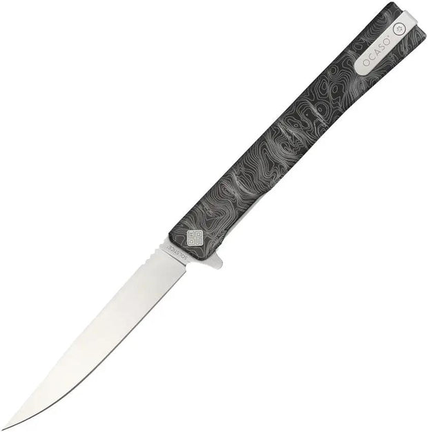 Ocaso Solstice Linerlock Satin Topo 10ETS by Ocaso