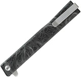 Ocaso Solstice Linerlock Satin Topo 10ETS by Ocaso