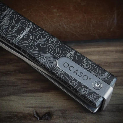 Ocaso Solstice Linerlock Satin Topo 10ETS by Ocaso