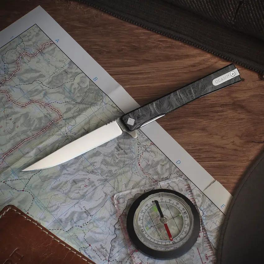 Ocaso Solstice Linerlock Satin Topo 10ETS by Ocaso
