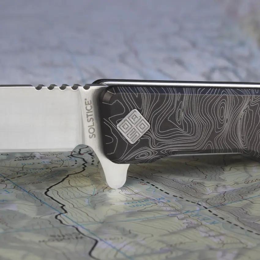 Ocaso Solstice Linerlock Satin Topo 10ETS by Ocaso