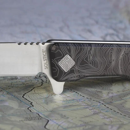 Ocaso Solstice Linerlock Satin Topo 10ETS by Ocaso