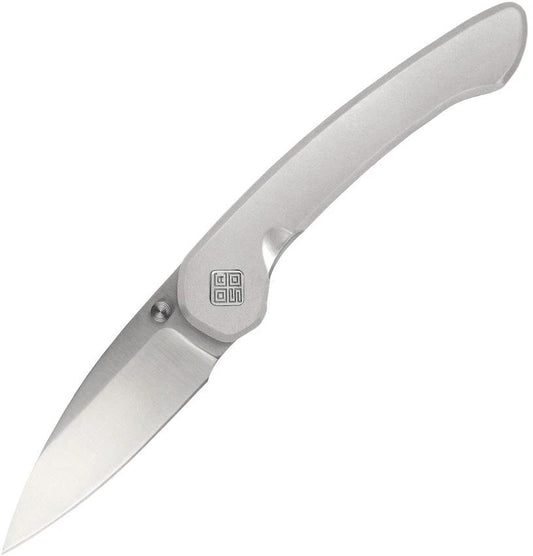 Ocaso Seaton Large Linerlock Silver 42SLS by Ocaso