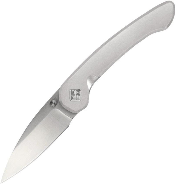 Ocaso Seaton Large Linerlock Silver 42SLS by Ocaso