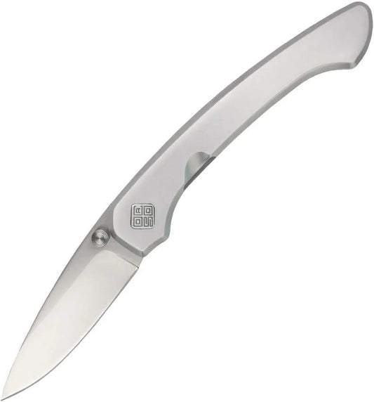 Ocaso Seaton Mini Linerlock Silver 42SMS by Ocaso
