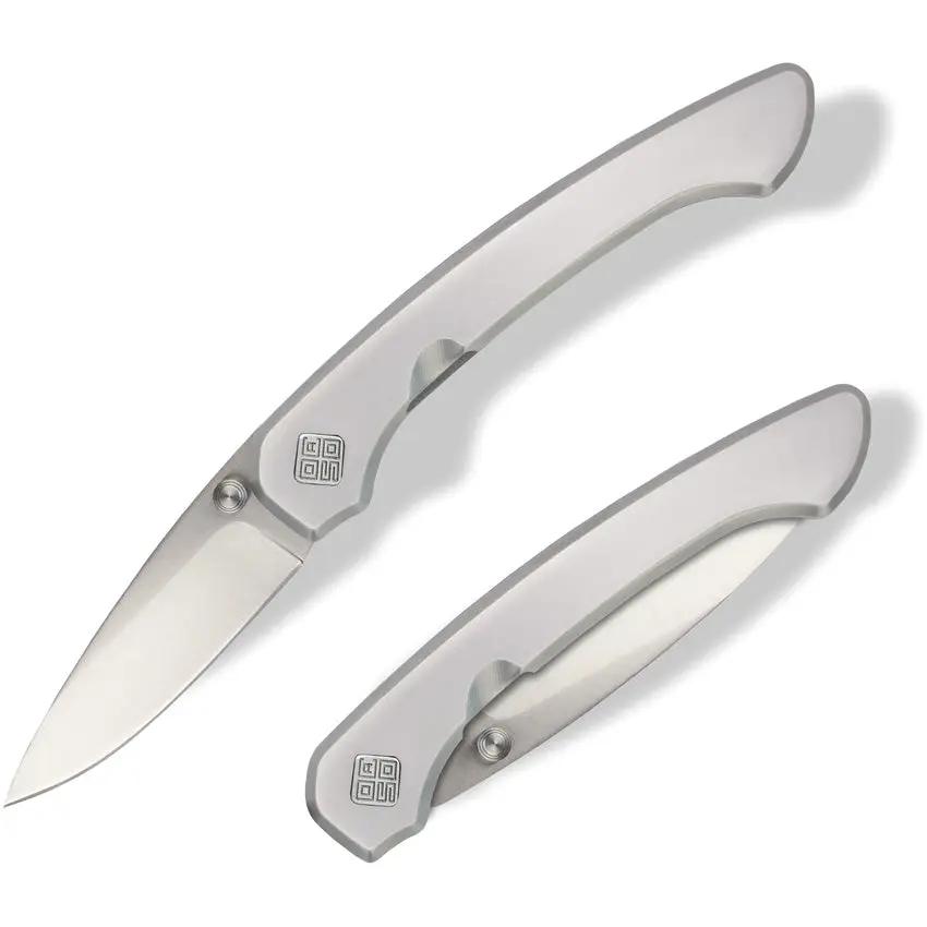 Ocaso Seaton Mini Linerlock Silver 42SMS by Ocaso